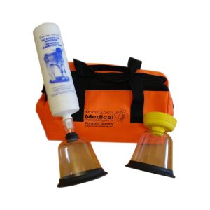 Kalf redder beademingspomp